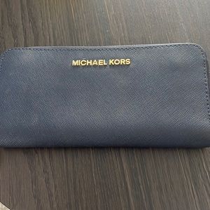 Michael Kors Navy Wallet